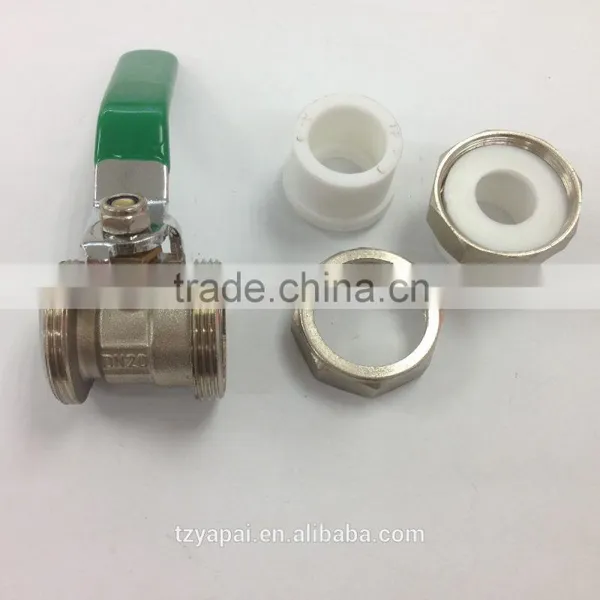 China Online Selling PP-R Brass Ball Valve photo-4