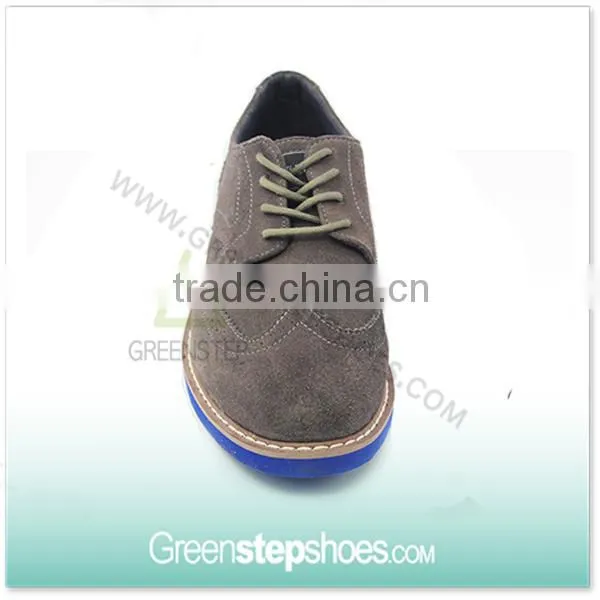 Fashion Gray Suede Leather Nice Footwear, Footwear For Men photo-3
