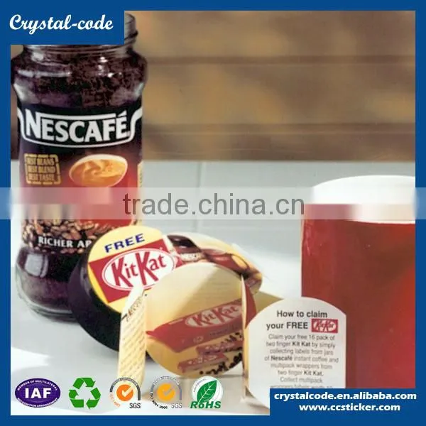 Custom Printed Double Side Sticker,custom Sticker Double Layer Label,custom Sticker Multilayer Label photo-3
