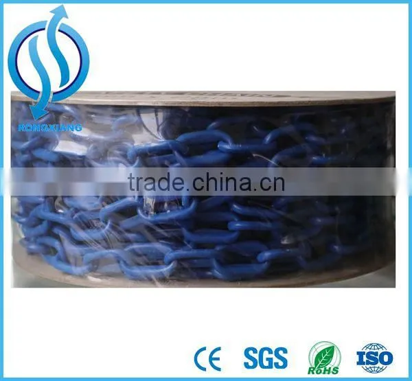 6mm Yellow and Black Safety Barrier Plastic Chain for Traffic Cones photo-3
