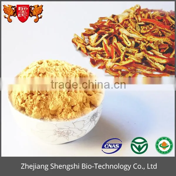 Chinese Factory Supply GMP Certified HesperidinTangerine Peel/Orange Peel Extract Powder photo-3