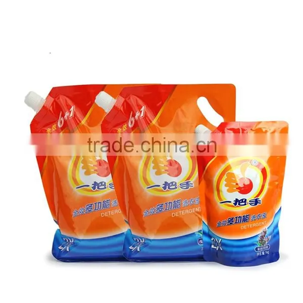 Hot Selling Laundry Liquid Spout Pouch With Great Price photo-5