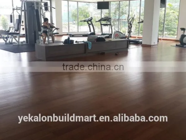 Flooring Decotation New Arrival Durable Natural Solid Bamboo Flooring For Shopping Mall Bamboo Flooring With Teak Color photo-4