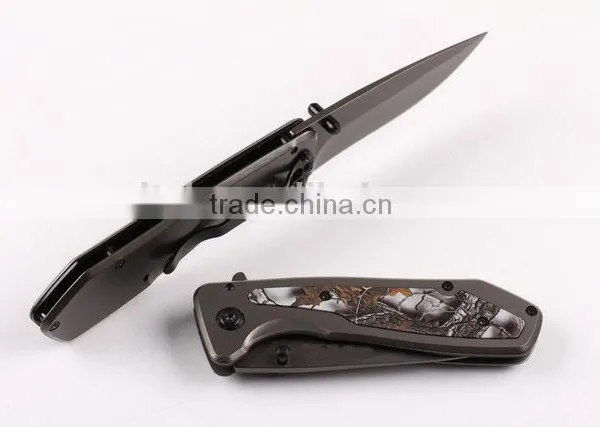 OEM 440 Blade Pocket Knife With Titanium Surface photo-4
