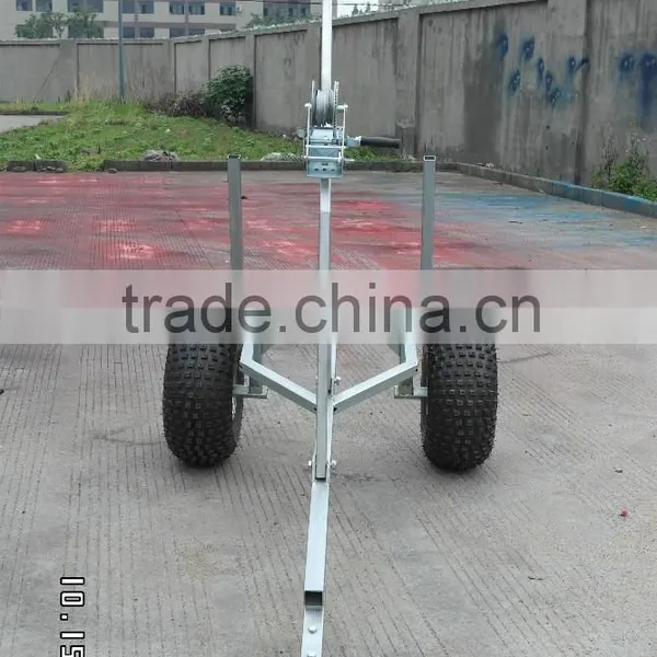Professional Log Trailer Manufacturer 4W-A07 Log Winch Trailer photo-6