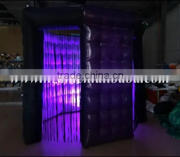 Events Decoration Led Inflatable Photo Booth With Two Door for Sale photo-3