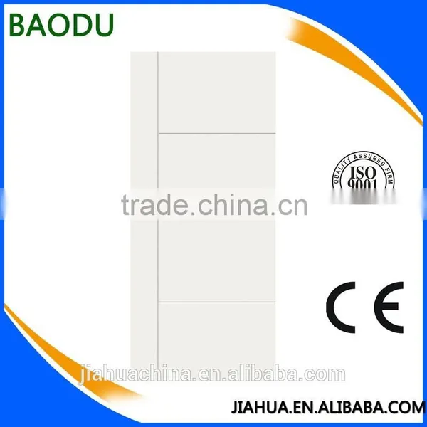 Melamine Paper Laminated Plywood Stamped Steel Door Skin Veneer Door Skin Prices photo-4