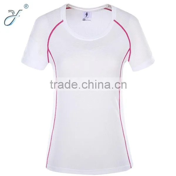 Wholesale Fly Dry Short Sleeve Women T Shirt photo-5