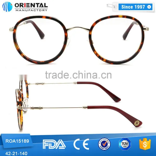 2016 New Model Eyewear Frame Glasses Acetate Optical Frame