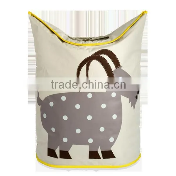 Laundry Hamper Clothes Container Folding Canvas Box Cloth Storage Basket Cloth Storage Basket