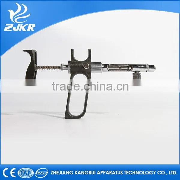 New Arrival ZJKR Domesticanimals 2ml Metal Continuous Syringe C-Type photo-3