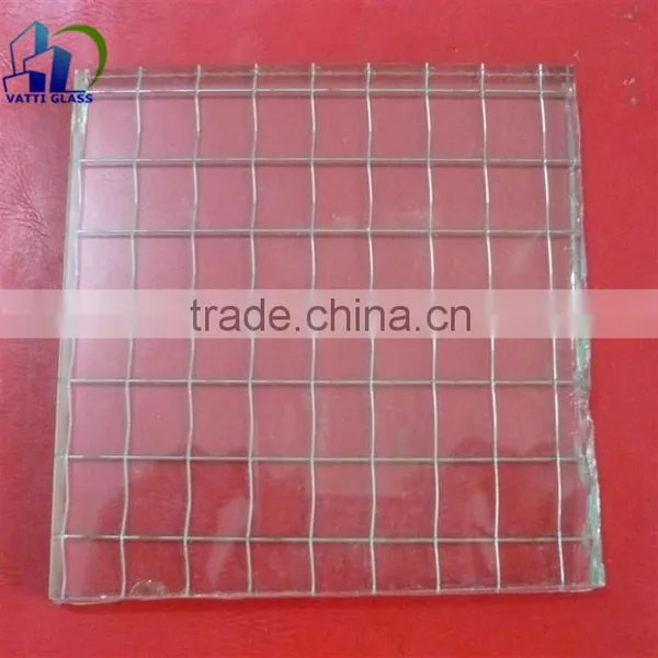 China Quality Wired Glass Wholesalers to Create Glass Fireproof Door/glass Shelf/glass Stairs photo-2