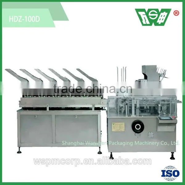 Wanshen HDZ 100D Thin-sheet product like facial mask, automatic packaging machinery
