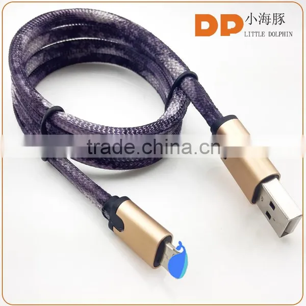 Hot New Products for 2016 High Speed 2 in 1 Usb Cable With Flashing LED Light photo-5