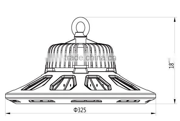 Outdoor Lights Ufo Lamp 100w 160w 240w Smd Led Light Fixture Made in China Guangdong photo-5