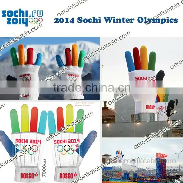 2014 Sochi Winter Olympics Inflatable Large Glove
