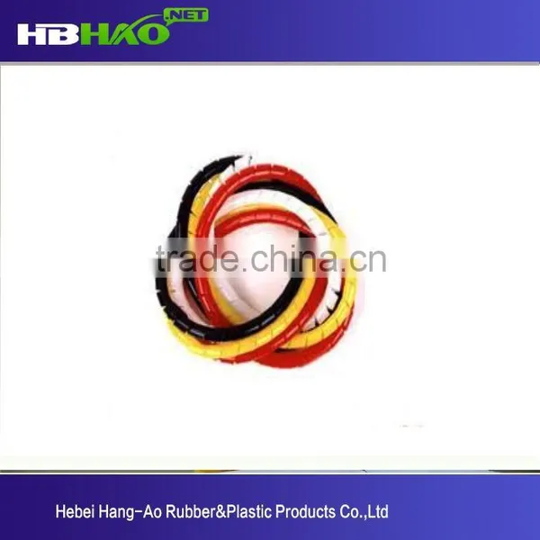 Haitai China Supplier High Quality Cheap White Black PE Spiral Wrapping Band photo-2