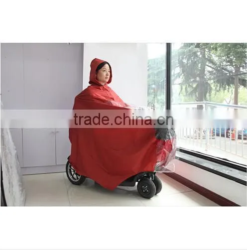 Topmedi Deluxe Scooter Cape Electric Scooter Reflective Tape Transparent Baffle Raincoat Rehabilitation Accessories photo-2
