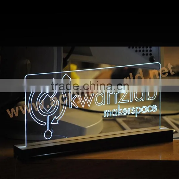 Custom Acrylic Led Signs With Aluminum Base Manufacture photo-5