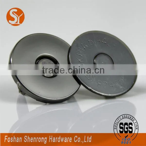 Slim 2mm Thickness Purse Metal Magnetic Button in Different Colors photo-2