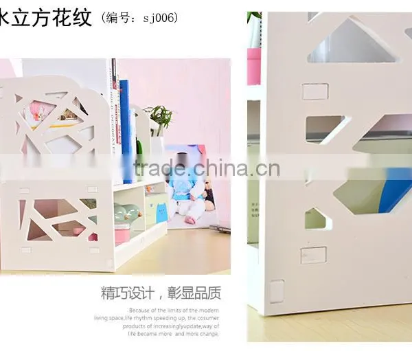 FH-CDR3560 Home Furniture Type DIY Wooden Plastic Folding Bookcase photo-3