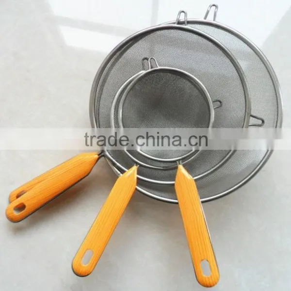 Hot Pot Line Stainless Steel Large Colander Kitchen Powder Tools Strainers C60 photo-5