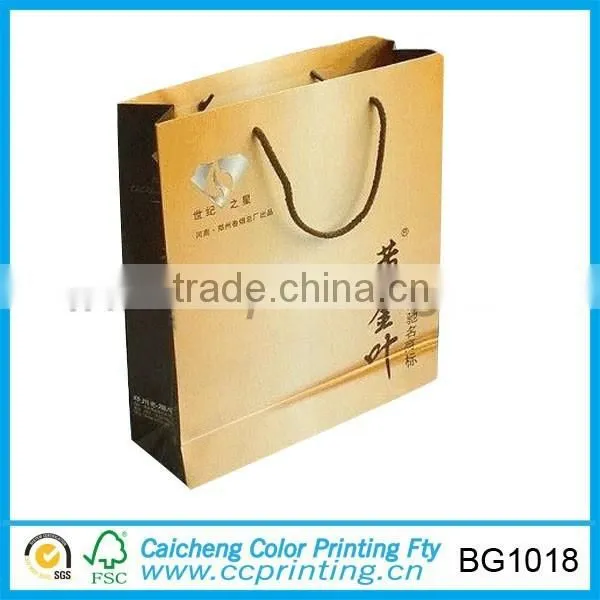 Custom Print Cheap Price Advertising Paper Bag With Drawstring photo-5