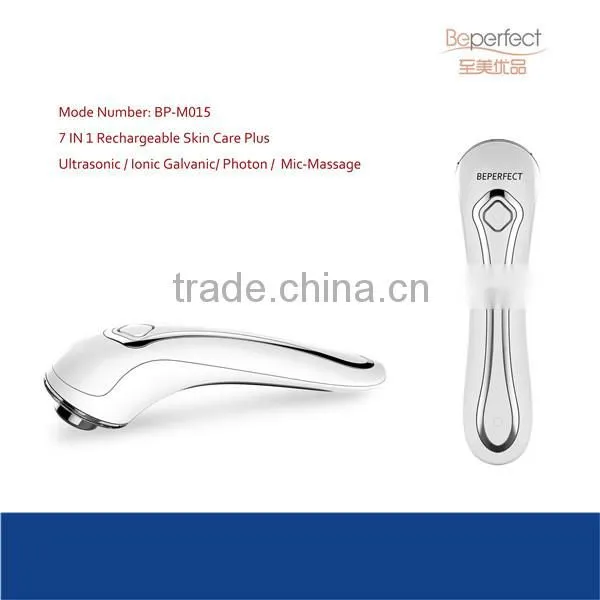 BPm0153-3Mhz Ultrasonic Photon Galvanic Facial Massage Tool photo-3