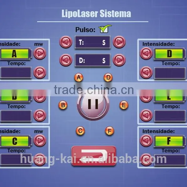Laser Weight Loss Skin Rejuvenation 650nm 980nm Diode Laser With 12 Laser Pads Machine photo-4