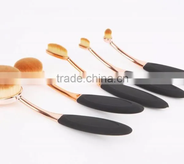 Oval Make Up Brush Set 5pcs photo-5