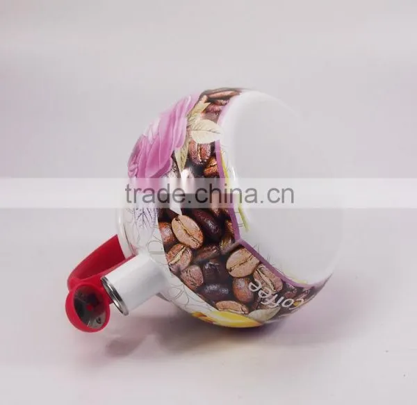 Elegant Red Rose Flower Enamel Kettle Teapot Whistling photo-6