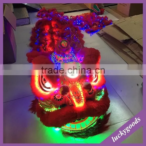 Remote Control Hot Sale Festival Lion Costume With LED Light photo-2