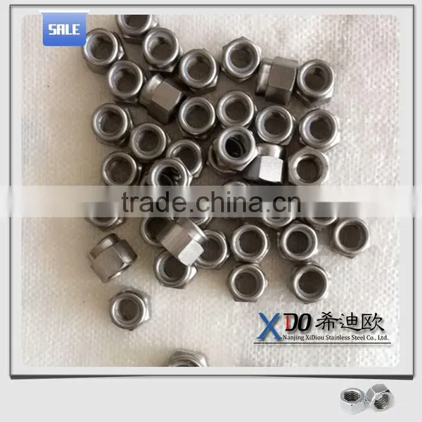 Alloy GH2132 & A286 & EN1.4980 Stainless Steel Nylon Lock Nut DIN985 photo-2