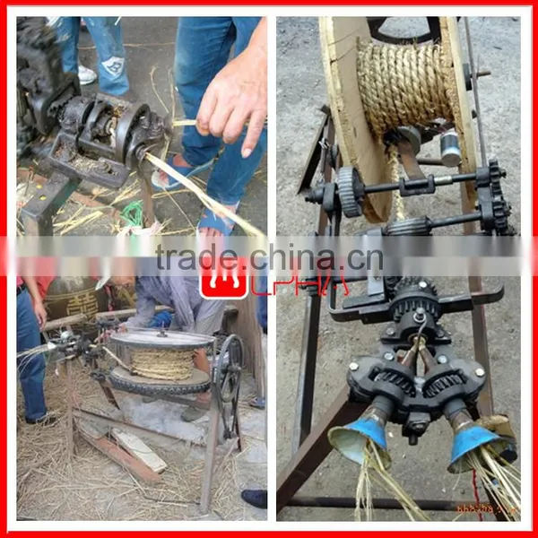 Neweek Farm Use Electric Semi-automatic Straw Rope Braiding Making Machine photo-2