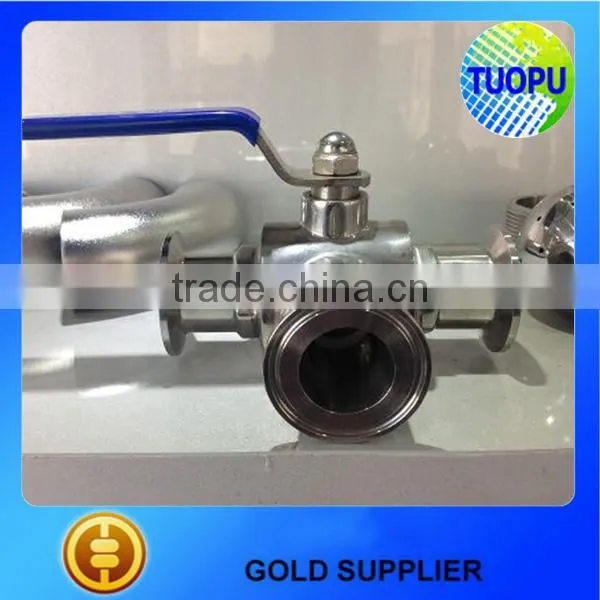 Tuopu Stainless Steel Sanitary Ball Valve,2/3 Inch Stainless Steel Ball Valve photo-5