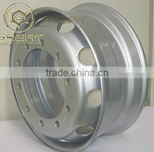 Tubeless 22.5 Inch Truck Steel Wheel Rim photo-4