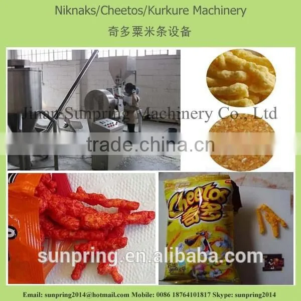 Automatic Stainless Steel Nik Naks Making Machinery photo-6