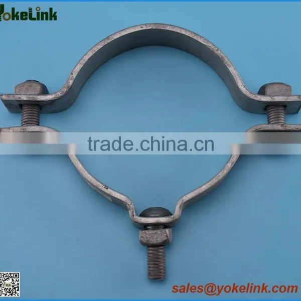 2-way/3-way/4-way Adjustable Type Single Offset Pole Band/Pole Hoop Clamp photo-4