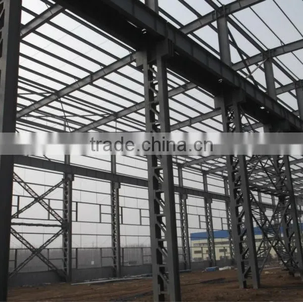 Light Design Steel Structure Office With Workshop photo-4