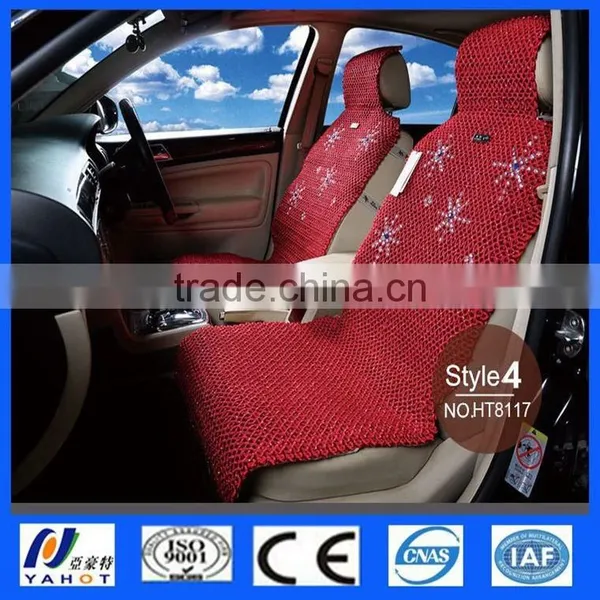 Summer New Style Viscose Fiber Car Seat Cushion With Diamond photo-4
