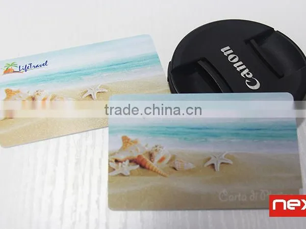 Blank Plastic CR80 Hico Magnetic Strip PVC Card photo-2