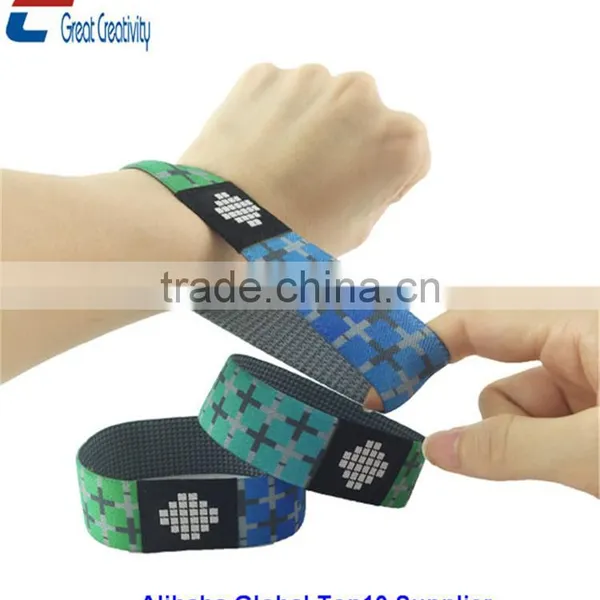 Custom Thin Adjustable Wristband Elastic NFC photo-2