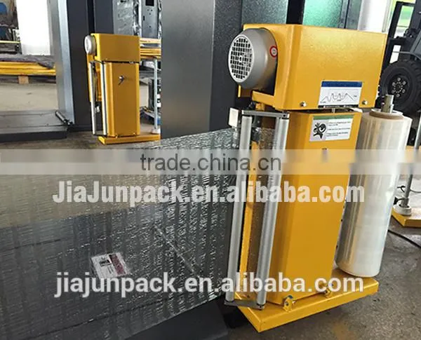 Automatic Top Press Pallet Stretch Wrapping Machine With Siemens Electrical Parts photo-5