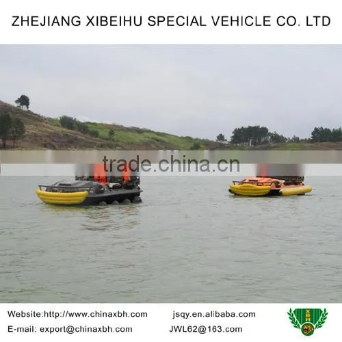 XBH 8X8-2A Jet Propelled Vehicle Floating Water River Lake Amphibious ATV Crossing River Car photo-2