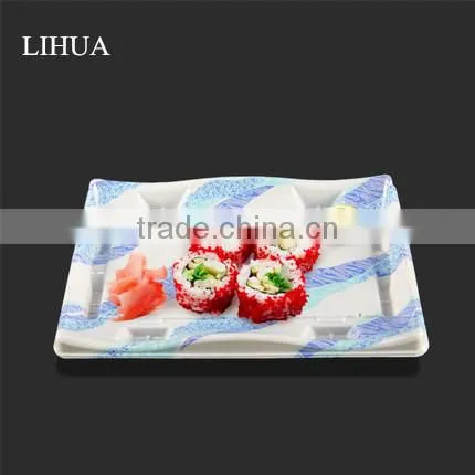Eco-Friendly Feature Plastic Material Food Sushi Packaging Box,Plastic Sushi Container,Plastic Sushi Take Away Display Tray photo-4