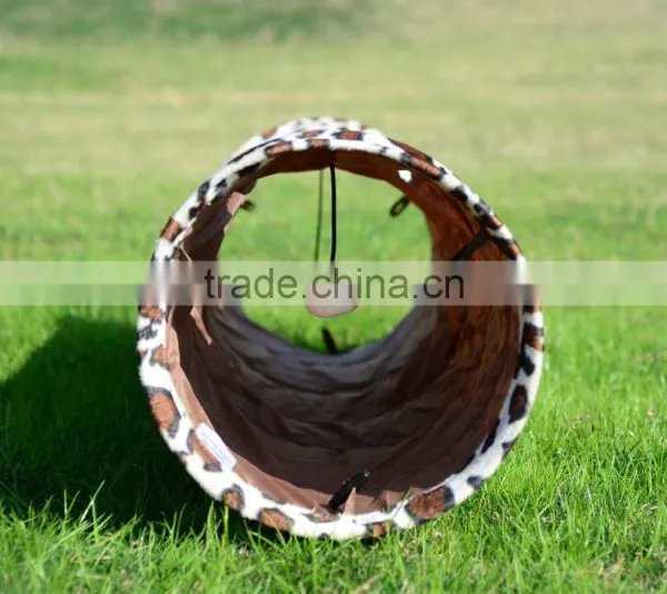 Pet Toy Large v and Single Layer Tunnel Plastic Film Greenhouse Pop up Tent Cat Tunnel photo-3