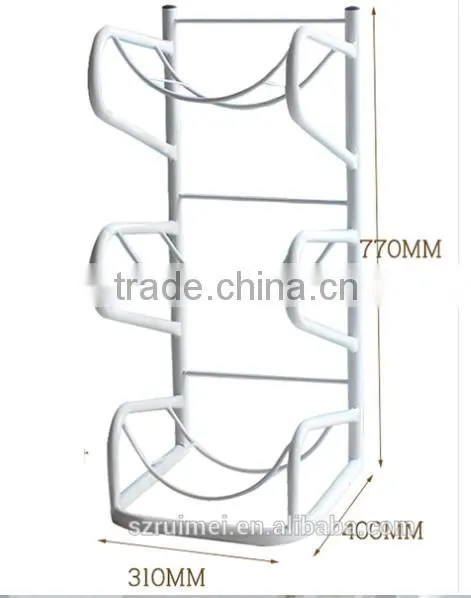 3-Step Heavy Duty Metal Storage Rack Water Bottle Rack photo-5