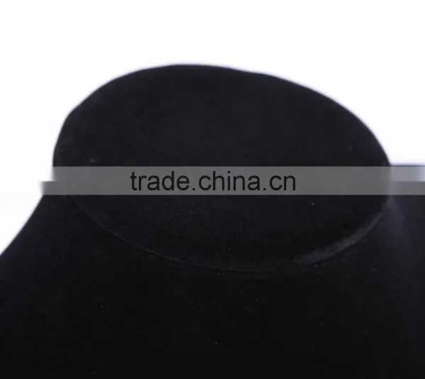 Black PU Leather Mannequin for Necklace Dispaly photo-2