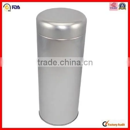 Factory Directly Tin Can Plain Black Tea Caddy Tin photo-5