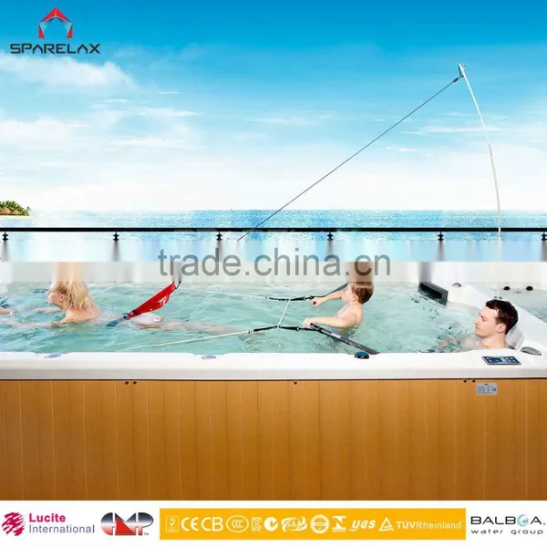 Selling Luxurious Portable Acrylic Balboa Endless Pool Swimming Spa photo-3